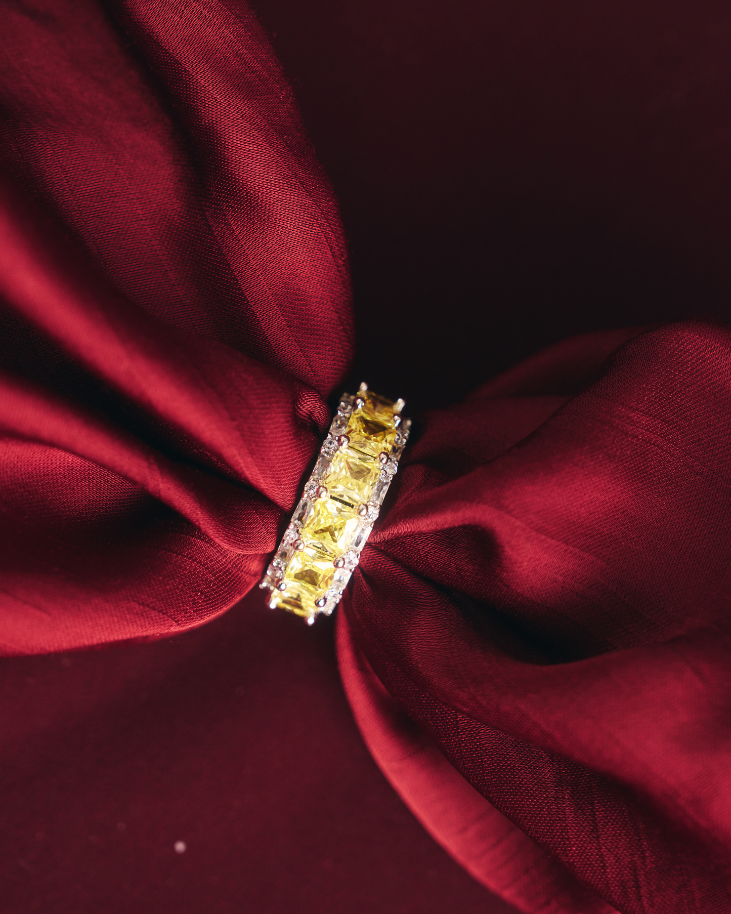 Coloured Eternity Ring