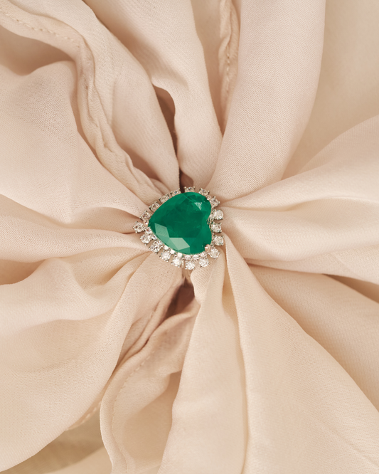 Heart Prong Ring